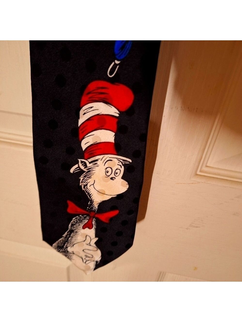 Dr Seuss Cat in the Hat Silk Tie